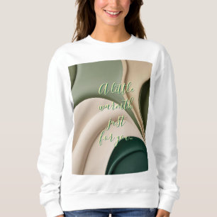 Moletom Sweatshirt em na moda gráfico