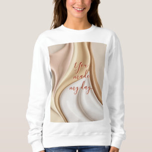 Moletom Sweatshirt em na moda gráfico