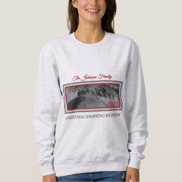 Moletom Sweatshirt: Family Christmas Shopping Weekend
