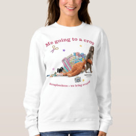 Moletom Sweatshirt Feminino Punch the Monkey
