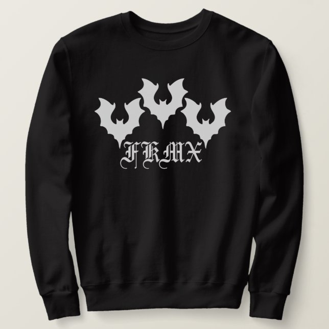 MOLETOM SWEATSHIRT FKMX BATS (Frente do Design)