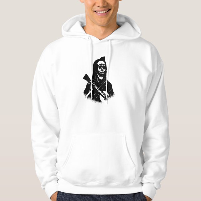Moletom Sweatshirt Guitarist Skeleton (Frente)