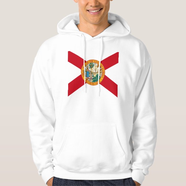 Moletom Sweatshirt Hooded com bandeira americana (Frente)