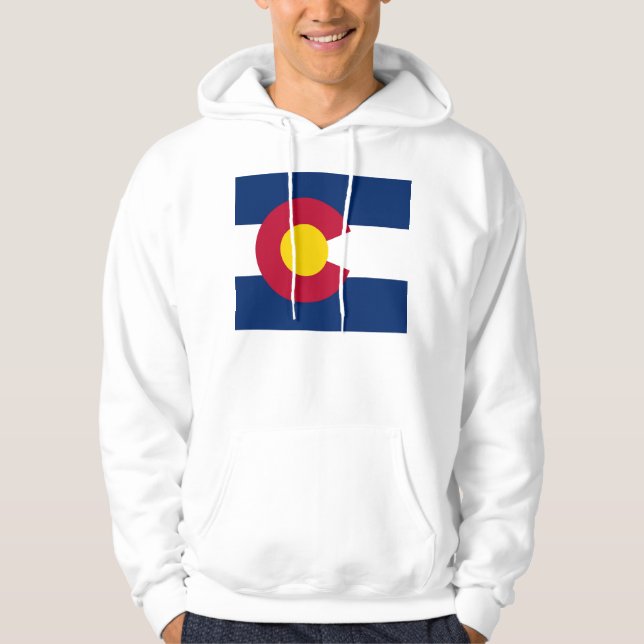 Moletom Sweatshirt Hooded com bandeira americana (Frente)