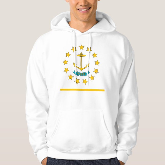 Moletom Sweatshirt Hooded com bandeira americana (Frente)