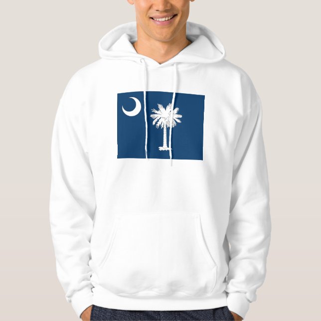 Moletom Sweatshirt Hooded com bandeira americana (Frente)