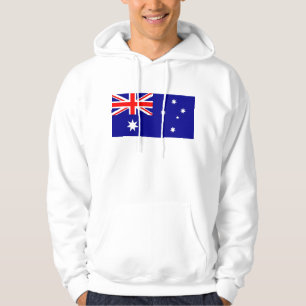 Moletom Sweatshirt Hooded com bandeira da Austrália