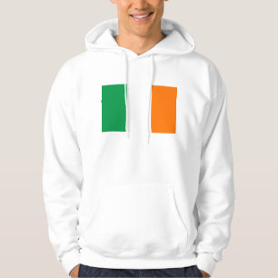 Moletom Sweatshirt Hooded com Bandeira da Irlanda
