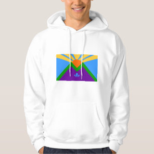 Moletom Sweatshirt Hooded com bandeira de Primavera Manito