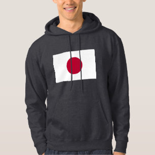 Moletom Sweatshirt Hooded com bandeira do Japão
