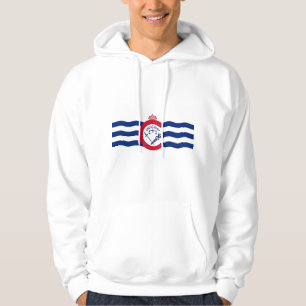 Moletom Sweatshirt Hooded com Flag de Cincinnati, EUA