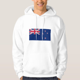 Moletom Sweatshirt Hooded com pavilhão da Nova Zelândia