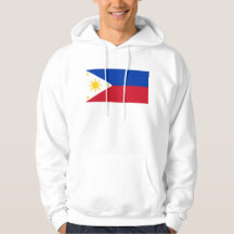 Sweatshirt Hooded com pavilhão das Filipinas