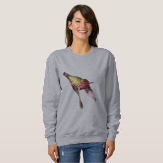 MOLETOM SWEATSHIRT - HUMMINGBIRD IN FLIGHT