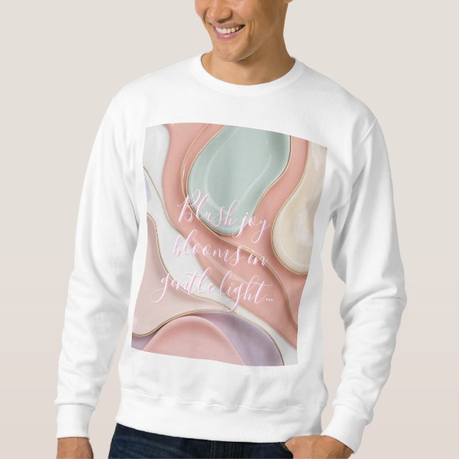 Moletom Sweatshirt in stylish abstract graphic (Frente)