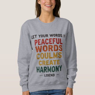 Moletom Sweatshirt Inspiracional de Capa Longa