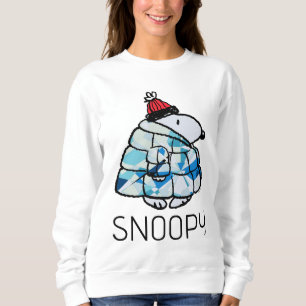 Moletom Sweatshirt Jaqueta Puffer Gema de Inverno do Snoop