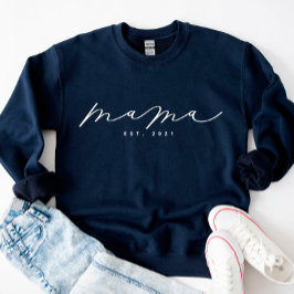 Moletom Sweatshirt Mama Personalizada