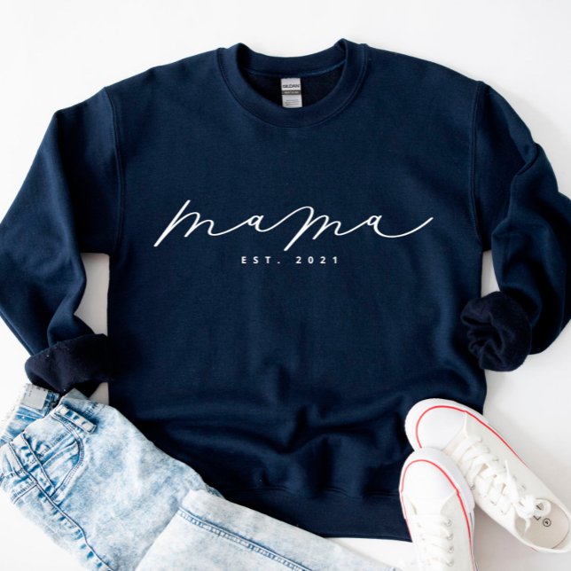 Moletom Sweatshirt Mama Personalizada (Criador carregado)
