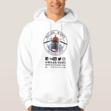 Sweatshirt Milan Rows com logotipo frontal