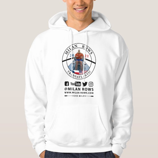 Moletom Sweatshirt Milan Rows com logotipo frontal (Frente)