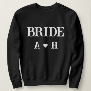Moletom Sweatshirt Personalizada Bride est 2025