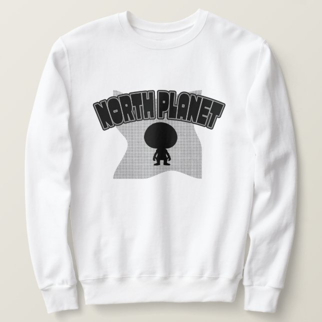 Moletom Sweatshirt Planet (Frente do Design)