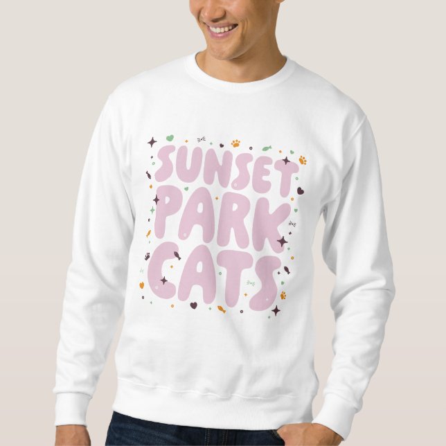 Moletom Sweatshirt | Sunset Park Cats | Cat Rescue (Frente)