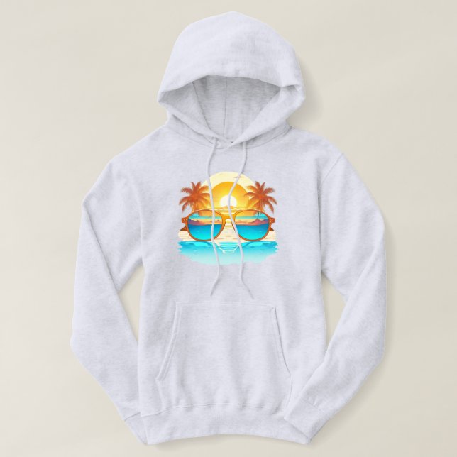 Moletom Sweatshirt Tropical De Casca (Frente do Design)