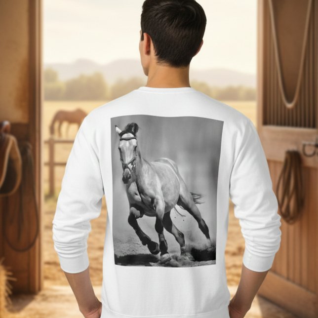 Moletom Sweatshirt with horse (Criador carregado)