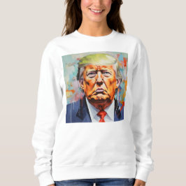 Moletom Sweatshirts femme Donald Trump