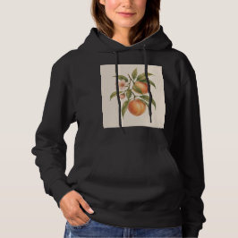 Moletom Sweet as a Peach | Vintage Peach Botanical Design