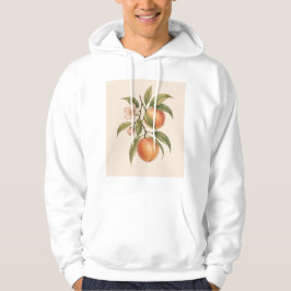 Moletom Sweet as a Peach | Vintage Peach Botanical Design