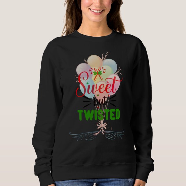 Moletom sweet but  Twisted (Frente)