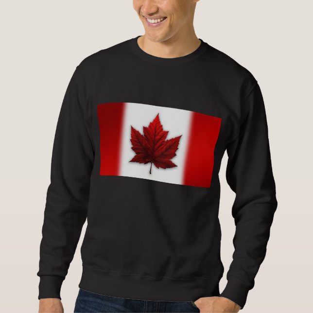 Moletom Sweet Canada Flag Souvenir Sweatshirt (Frente)