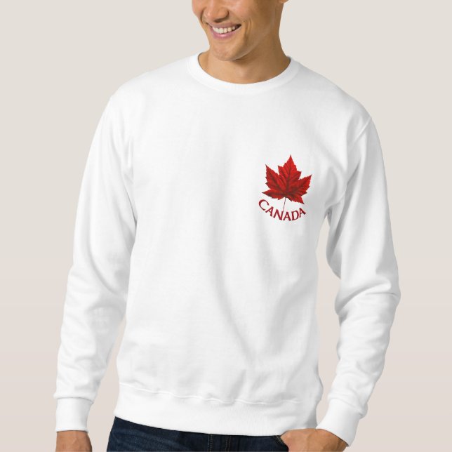 Moletom Sweet Canada Flag Souvenir Sweatshirt (Frente)