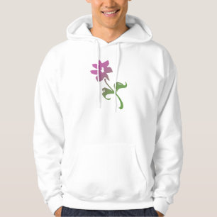 Moletom Sweet da Flor Poética Rosa e Verde