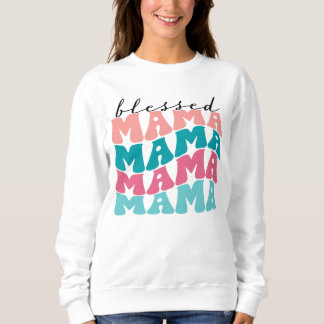 Moletom Sweet Da Mãe Abençoada Retro