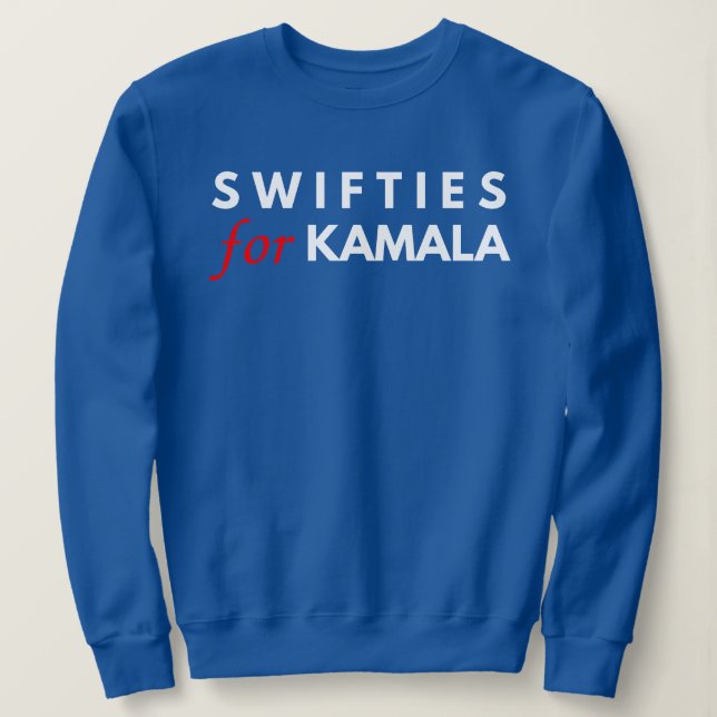 Moletom Swifties para Kamala (Frente do Design)