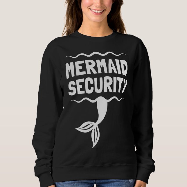 Moletom Swimmer Mermann Mermaid Security 1 (Frente)