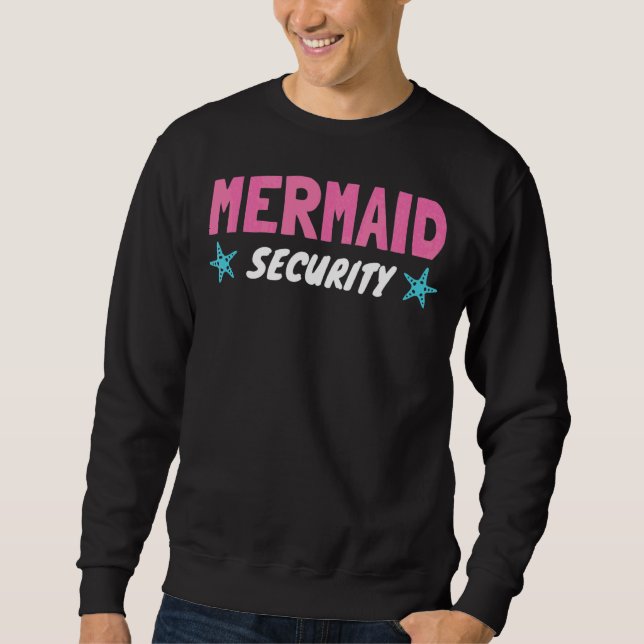 Moletom Swimmer Mermann Mermaid Security 1 (Frente)