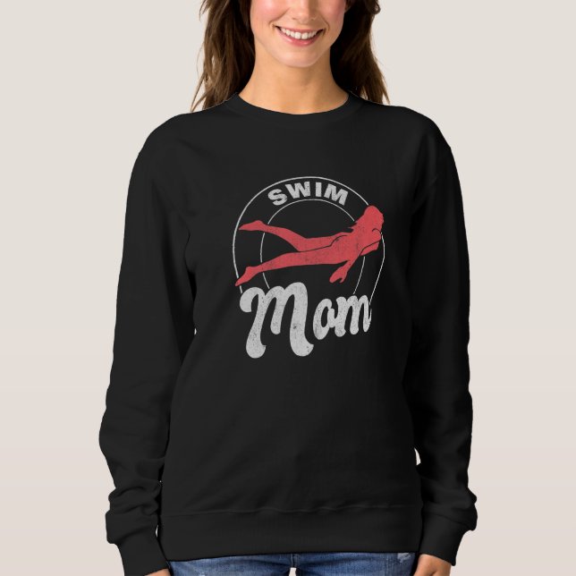 Moletom Swimmer Women Swimming Mother Swim Mom (Frente)