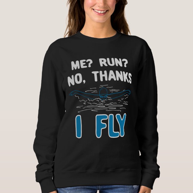 Moletom Swimming - I Fly (Frente)