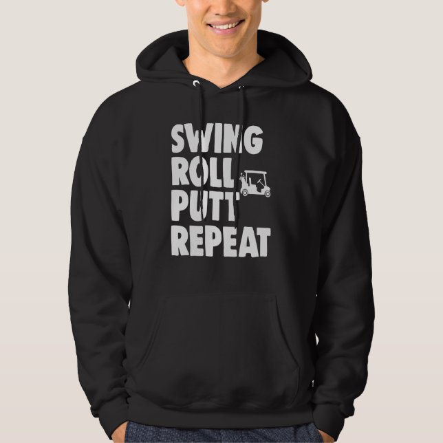 Moletom Swing Roll Putt Repeat Player   Women Golf   (Frente)