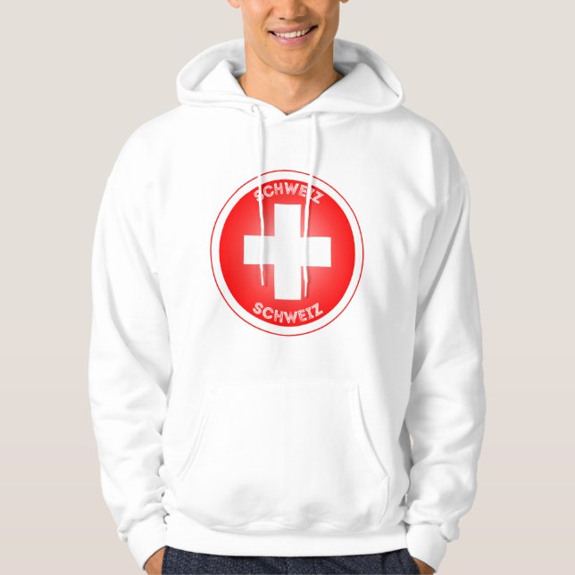 Moletom Swiss Cross Schweiz (Frente)