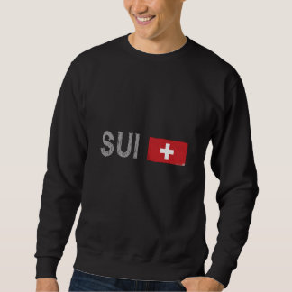 Moletom Switzerland Soccer Football Fan Shirt Swiss Flag