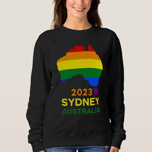 Moletom Sydney Australia Gay and Lesbian Pride (Frente)