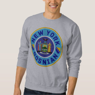 Moletom T americano bosniano de New York