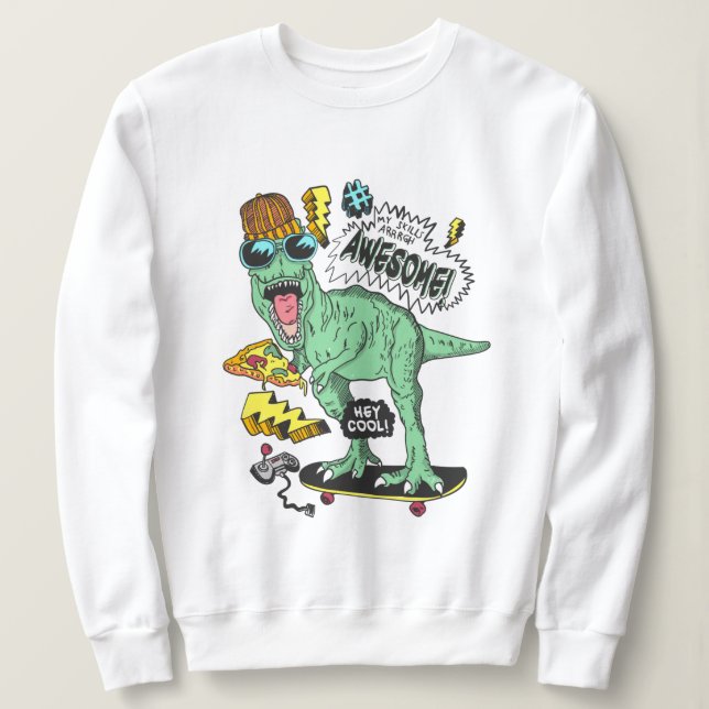Moletom T-Rex (Frente do Design)