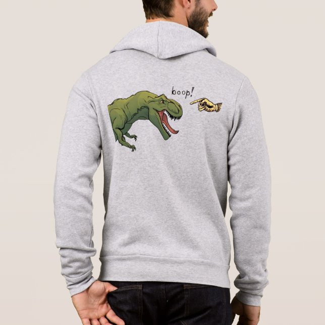 Moletom T-Rex Dinossaur Boop Masculina (Verso)